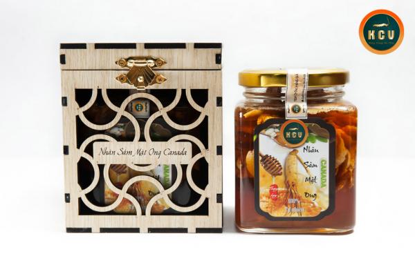 Nhân Sâm Mật Ong Kim Cương Vàng (280ml/Hũ)