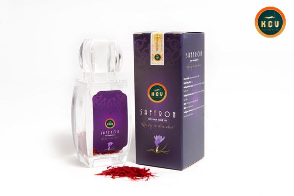 Saffron - Nhụy Hoa Nghệ Tây Kim Cương Vàng (1g/Hộp)