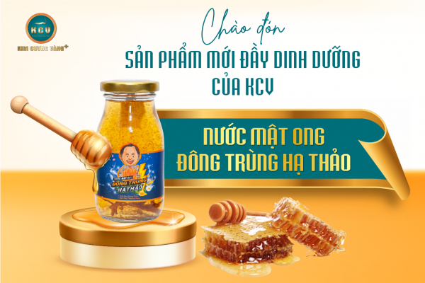 Nước mật ong đông trùng KCV (200ml/Chai)