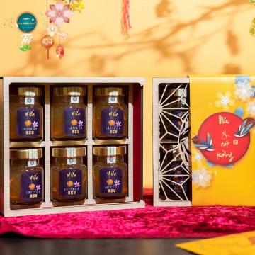 Set Quà Tết Yến Đông Trùng và Yến Saffron Đông Trùng